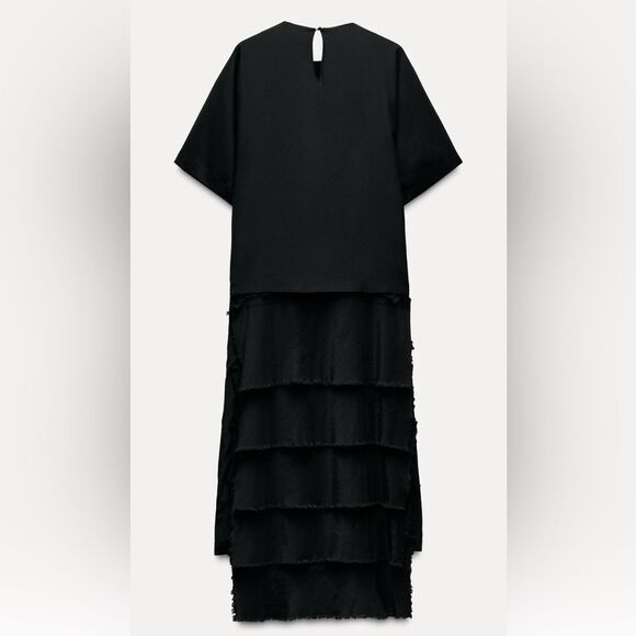 Zara ruffled midi dress - Picture 3 of 4